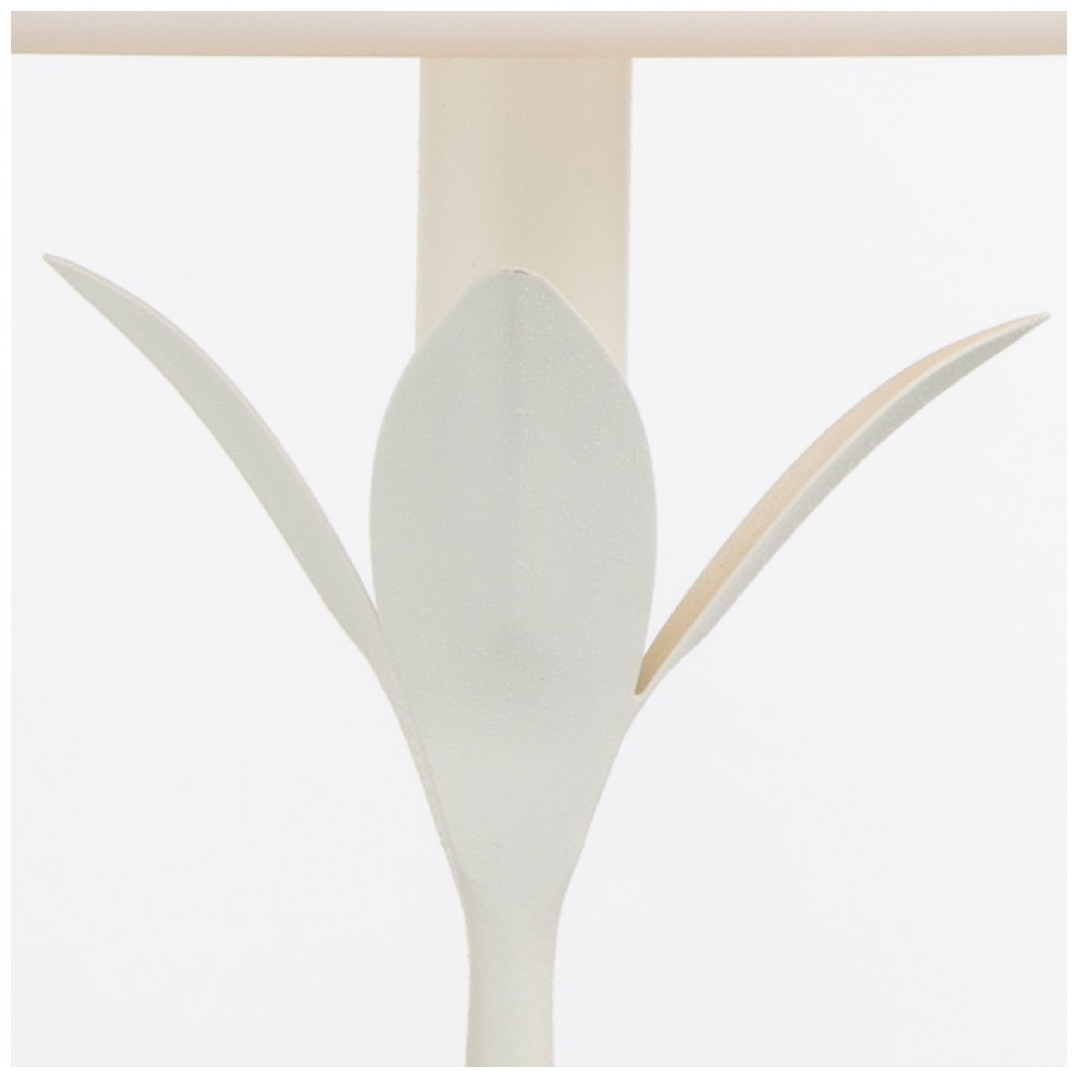 Image 7 Crystorama Broche 6in.  Matte White Scon more views