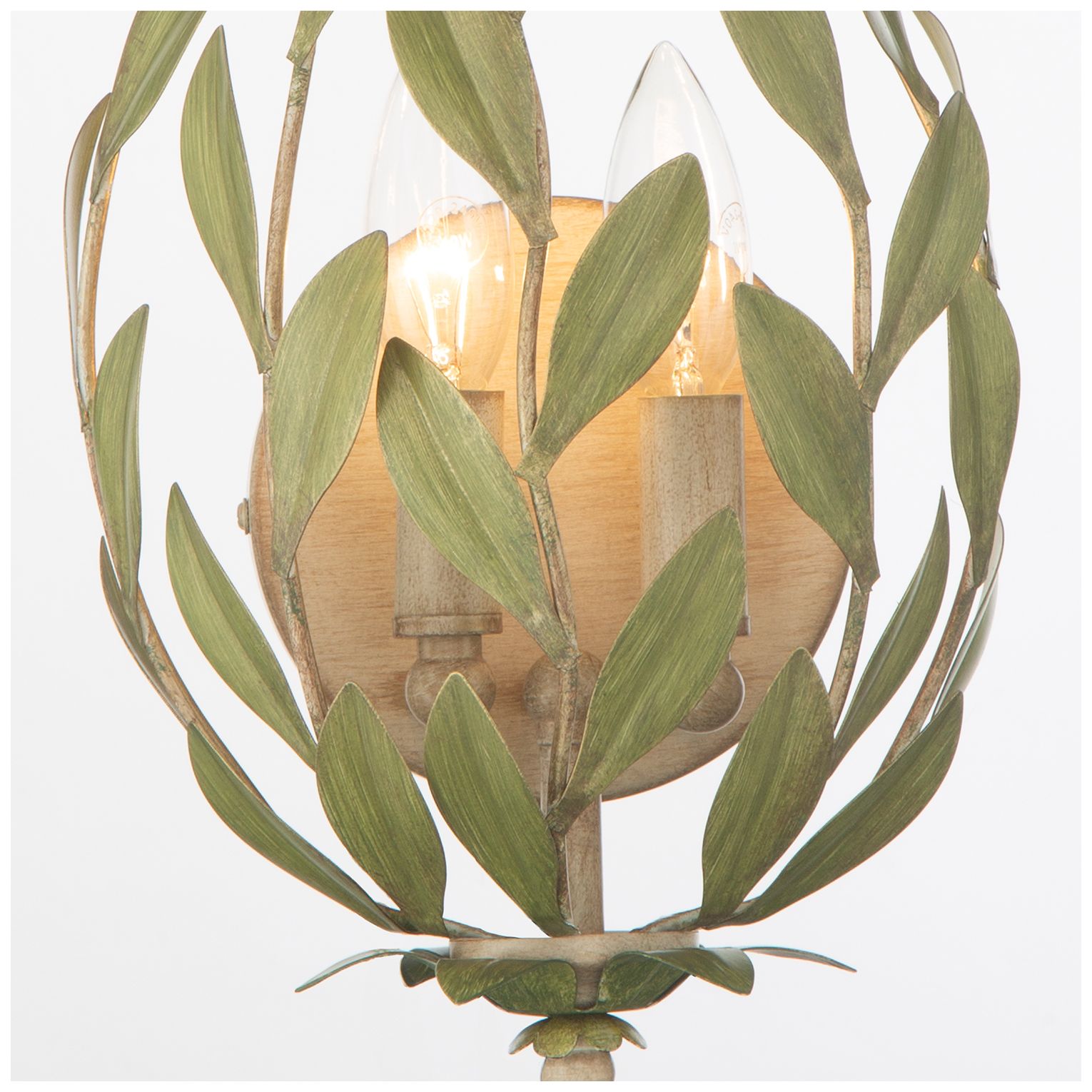 Image 6 Crystorama Broche 8.25in.  Champagne Gre more views