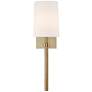 Crystorama Bromley 18" High Aged Brass Wall Sconce