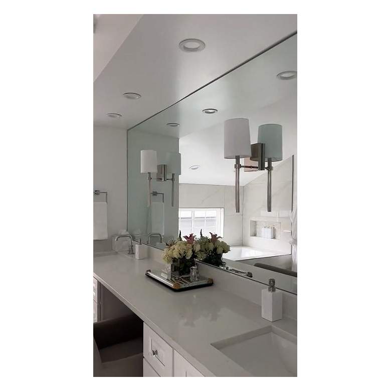 Image 5 Crystorama Bromley 18" High Polished Nickel Wall Sconce more views