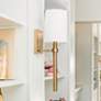 1_Crystorama Bromley 18" High Vibrant Gold Wall Sconce