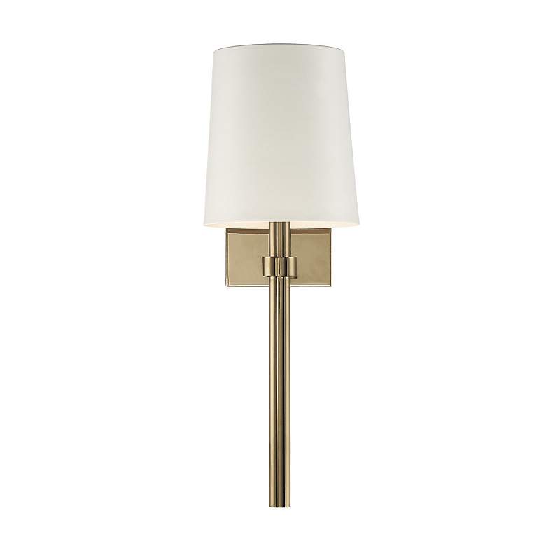 Image 5 Crystorama Bromley 18" High Vibrant Gold Wall Sconce more views