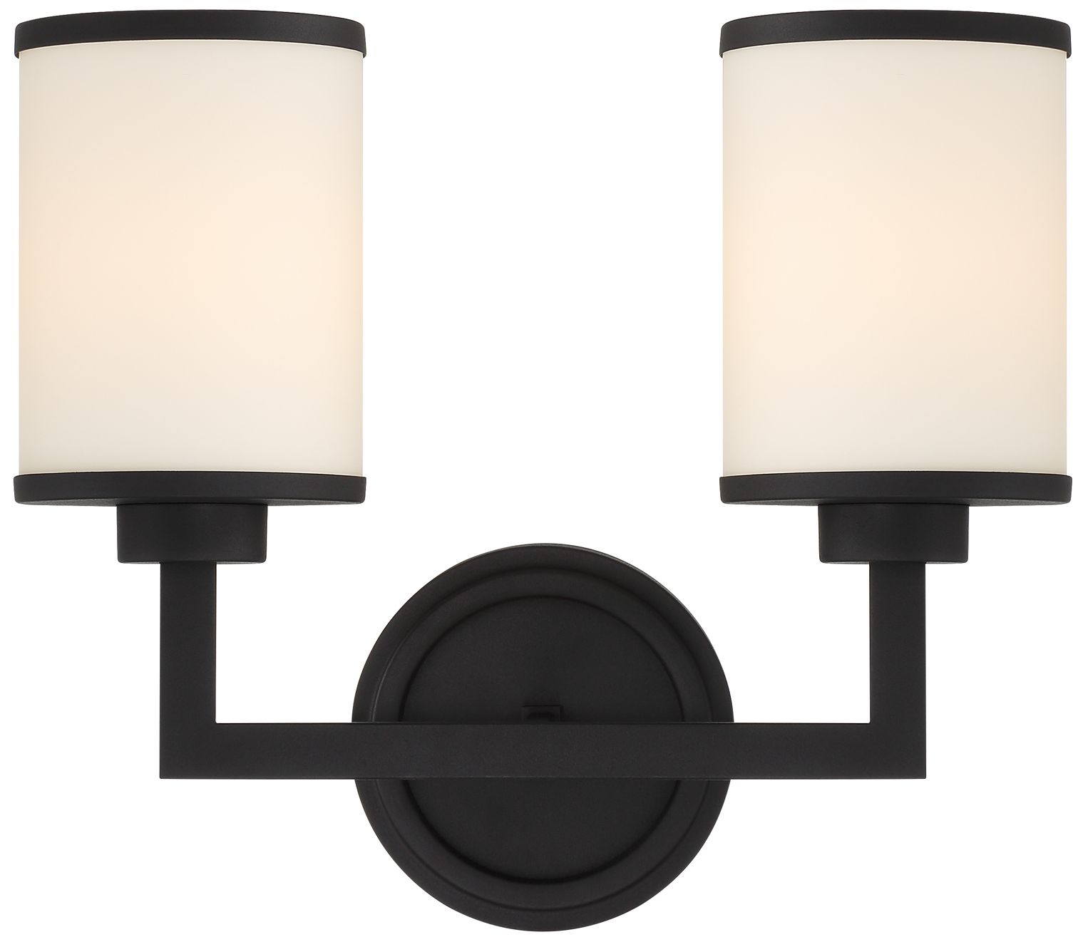 Crystorama Bryant 14.5'' Black Forged Sconce