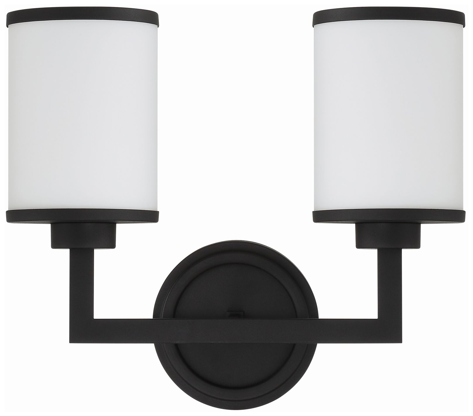 Image 6 Crystorama Bryant 14.5'' Black Forged Sconce more views