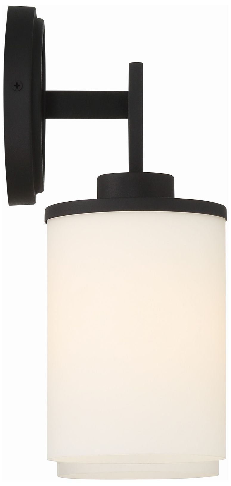 Image 7 Crystorama Bryant 14.5'' Black Forged Sconce more views