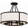 1_Crystorama Bryant 18"W Black Forged 4-Light Ceiling Light