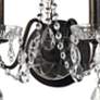 2_Crystorama Butler 14"H English Bronze 2-Light Crystal Sconce more views