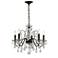 Crystorama Butler 23" Wide 5-Light English Bronze Chandelier