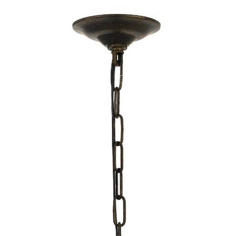 Image 4 Crystorama Butler 25 1/2 inch W English Bronze 8-Light Crystal Chandelier more views