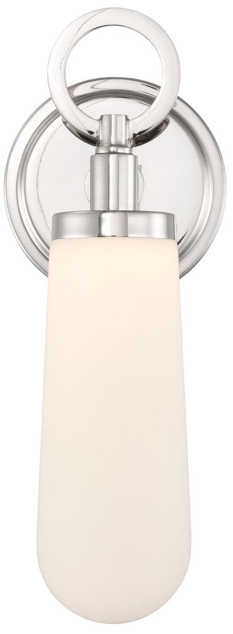 Image 3 Crystorama Calvin 4.75'' Integrated LED Polished Nickel Sconce more views