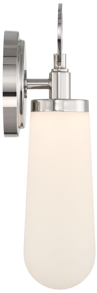 Image 4 Crystorama Calvin 4.75'' Integrated LED Polished Nickel Sconce more views
