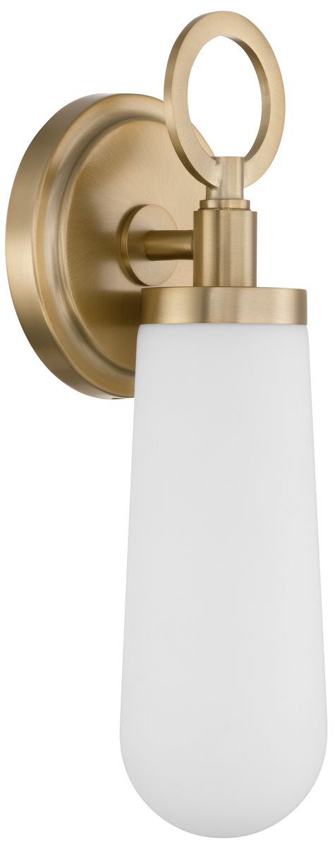 Image 2 Crystorama Calvin 4.75'' Integrated LED Vibrant Gold Sconce more views