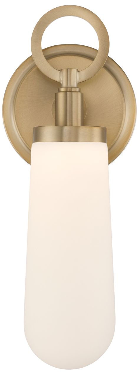 Image 3 Crystorama Calvin 4.75'' Integrated LED Vibrant Gold Sconce more views
