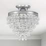 1_Crystorama Calypso 12" Wide Polished Chrome Ceiling Light