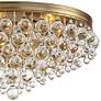 Crystorama Calypso 20" Wide Vibrant Gold Ceiling Light