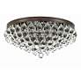 4_Crystorama Calypso 20"W Glass Balls Bronze Ceiling Light more views