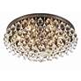 5_Crystorama Calypso 20"W Glass Balls Bronze Ceiling Light more views