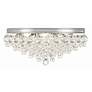 3_Crystorama Calypso 20"W Glass Balls Chrome Ceiling Light more views