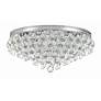 4_Crystorama Calypso 20"W Glass Balls Chrome Ceiling Light more views