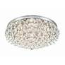 5_Crystorama Calypso 20"W Glass Balls Chrome Ceiling Light more views