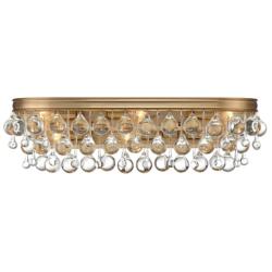 Crystorama Calypso 23" Wide Vibrant Gold Bath Light