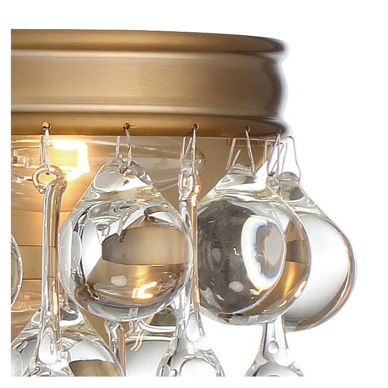 Image 3 Crystorama Calypso 23" Wide Vibrant Gold Bath Light more views