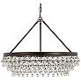 Thumbnail2 of Crystorama Calypso 30" Wide Vibrant Bronze and Crystal Chandelier