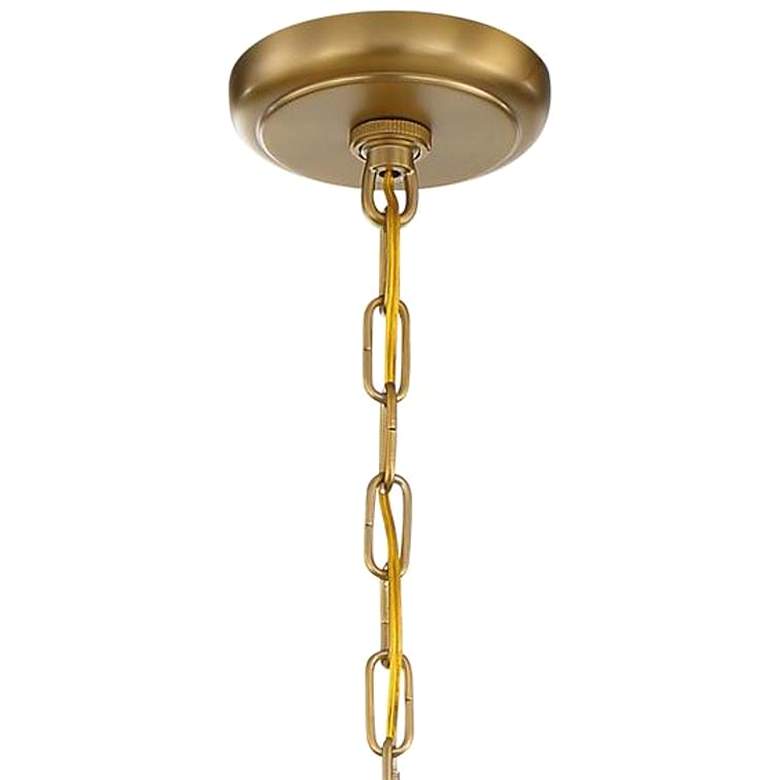 Image 4 Crystorama Calypso 40 inch Wide Vibrant Gold and Crystal Chandelier more views