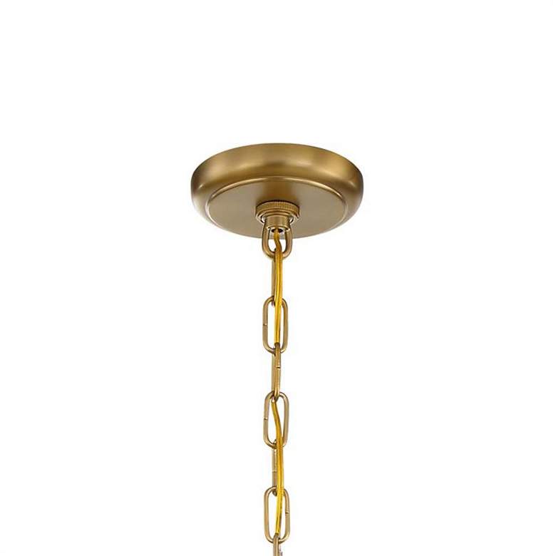 Image 5 Crystorama Calypso 40 inch Wide Vibrant Gold and Crystal Chandelier more views