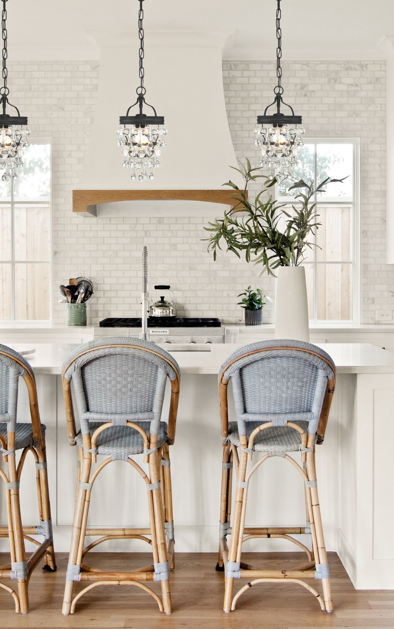 Image 6 Crystorama Calypso 7.25'' Crystal Teardrop Matte Black Chandelier more views