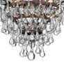 4_Crystorama Calypso Bronze 10" Wide Clear Glass Ceiling Light more views