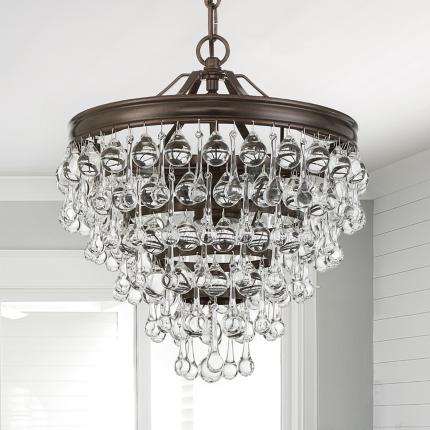 Crystorama Calypso Bronze Collection