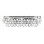 Thumbnail1 of Crystorama Calypso Chrome 23" Wide Crystal Bathroom Light