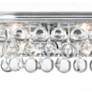 4_Crystorama Calypso Chrome 23" Wide Crystal Bathroom Light more views