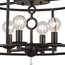 5_Crystorama Cameron 15" Wide Bronze Ceiling Light more views