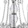 4_Crystorama Candelabra 21" Chrome Traditional Crystal Chandelier more views