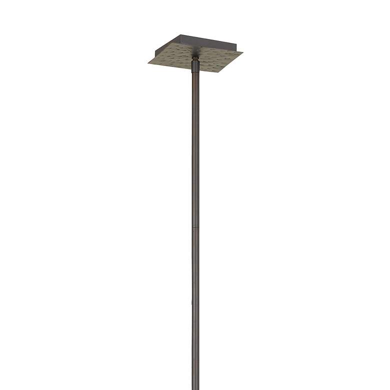 Image 6 Crystorama Capri 39" Wide Raw Steel 9-Light Pendant more views