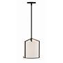 5_Crystorama Carlyn 10" Wide Black Steel Drum Mini Pendant more views