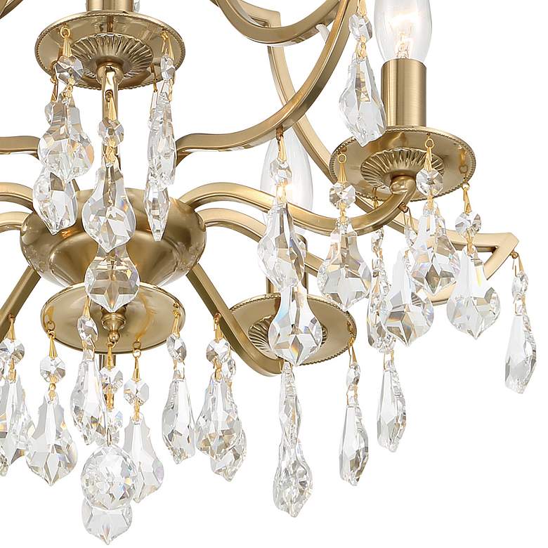 Image 6 Crystorama Cedar 18 1/2" Wide Vibrant Gold Ceiling Light more views