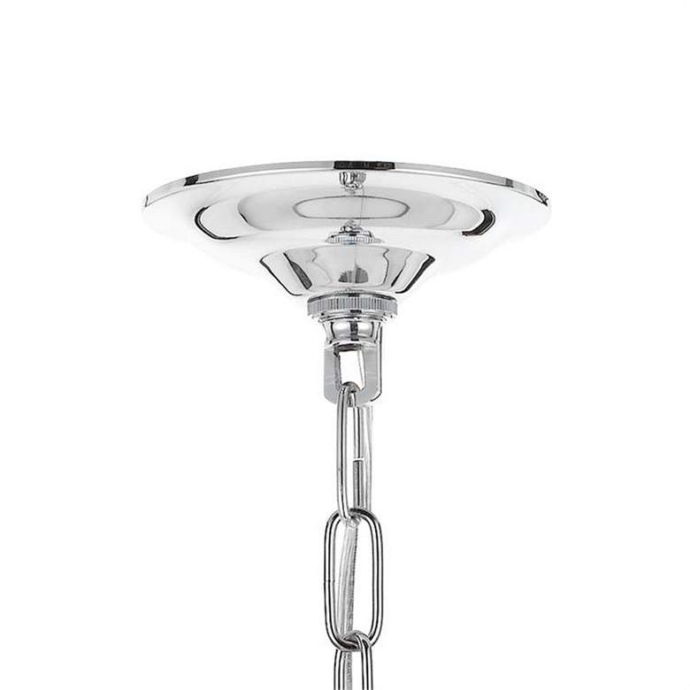 Image 6 Crystorama Cedar 27"W Polished Chrome 8-Light Chandelier more views