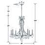 7_Crystorama Cedar 27"W Polished Chrome 8-Light Chandelier more views