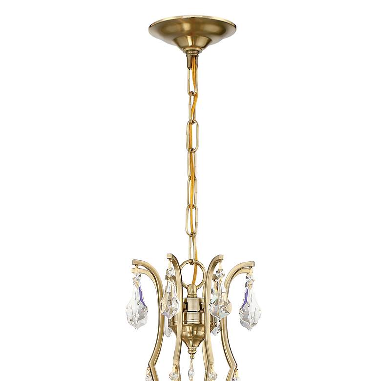 Image 5 Crystorama Cedar 28" Wide Vibrant Gold 8-Light Chandelier more views