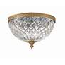 4_Crystorama Ceiling Mount 12" Wide Olde Brass Ceiling Light more views