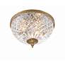 5_Crystorama Ceiling Mount 12" Wide Olde Brass Ceiling Light more views