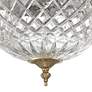 6_Crystorama Ceiling Mount 12" Wide Olde Brass Ceiling Light more views
