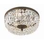 Thumbnail4 of Crystorama Ceiling Mount 14" Wide English Bronze Crystal Ceiling Light more views