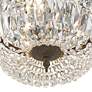 6_Crystorama Ceiling Mount 14" Wide English Bronze Crystal Ceiling Light more views