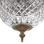 6_Crystorama Ceiling Mount 8" Wide Olde Brass Ceiling Light more views