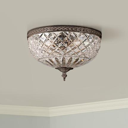 Crystorama Ceiling Mount Bronze Collection