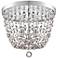 Crystorama Channing 15" Wide Polished Chrome Ceiling Light